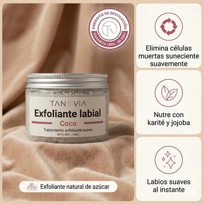 Exfoliante labial - coco